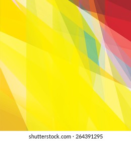 Colorful background made of various stripes. Design template for business brochures, flyers, posters and invitations. Vector
