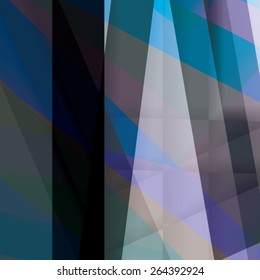 Colorful background made of various stripes. Design template for business brochures, flyers, posters and invitations. Vector
