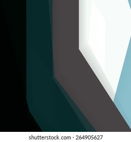 Colorful background made of various stripes. Design template for business brochures, flyers, posters and invitations. Vector