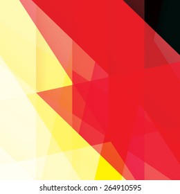Colorful background made of various stripes. Design template for business brochures, flyers, posters and invitations. Vector