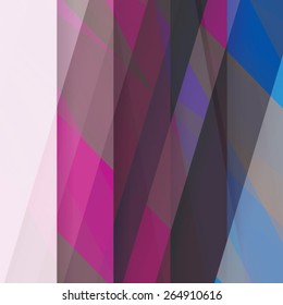Colorful background made of various stripes. Design template for business brochures, flyers, posters and invitations. Vector