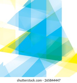 Colorful background made of various stripes. Design template for business brochures, flyers, posters and invitations. Vector