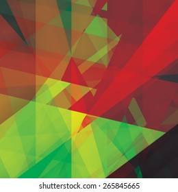Colorful background made of various stripes. Design template for business brochures, flyers, posters and invitations. Vector