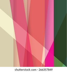 Colorful background made of various stripes. Design template for business brochures, flyers, posters and invitations. Vector