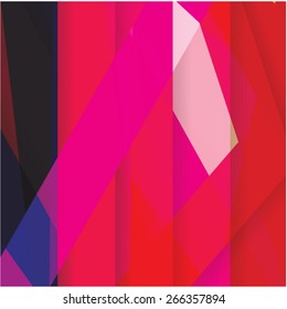 Colorful background made of various stripes. Design template for business brochures, flyers, posters and invitations. Vector