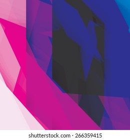 Colorful background made of various stripes. Design template for business brochures, flyers, posters and invitations. Vector