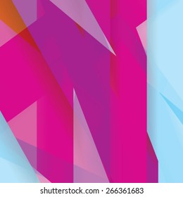 Colorful background made of various stripes. Design template for business brochures, flyers, posters and invitations. Vector
