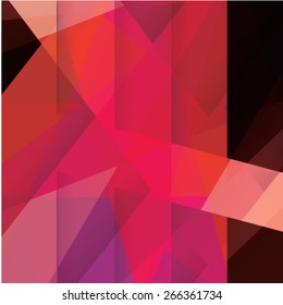 Colorful background made of various stripes. Design template for business brochures, flyers, posters and invitations. Vector