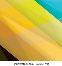 Colorful background made of various stripes. Design template for business brochures, flyers, posters and invitations. Vector