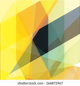 Colorful background made of various stripes. Design template for business brochures, flyers, posters and invitations. Vector