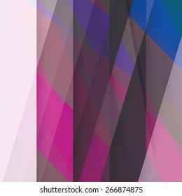 Colorful background made of various stripes. Design template for business brochures, flyers, posters and invitations. Vector