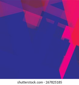 Colorful background made of various stripes. Design template for business brochures, flyers, posters and invitations. Vector