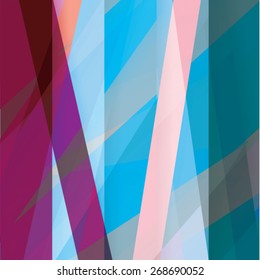 Colorful background made of various stripes. Design template for business brochures, flyers, posters and invitations. Vector