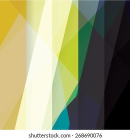 Colorful background made of various stripes. Design template for business brochures, flyers, posters and invitations. Vector