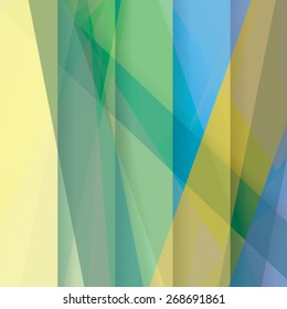 Colorful background made of various stripes. Design template for business brochures, flyers, posters and invitations. Vector