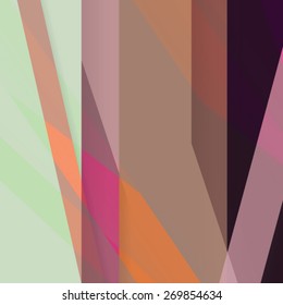 Colorful background made of various stripes. Design template for business brochures, flyers, posters and invitations. Vector