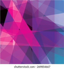Colorful background made of various stripes. Design template for business brochures, flyers, posters and invitations. Vector