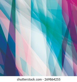 Colorful background made of various stripes. Design template for business brochures, flyers, posters and invitations. Vector