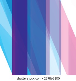 Colorful background made of various stripes. Design template for business brochures, flyers, posters and invitations. Vector