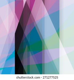 Colorful background made of various stripes. Design template for business brochures, flyers, posters and invitations. Vector