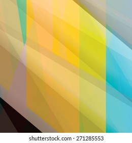 Colorful background made of various stripes. Design template for business brochures, flyers, posters and invitations. Vector