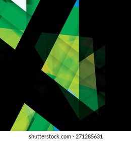 Colorful background made of various stripes. Design template for business brochures, flyers, posters and invitations. Vector
