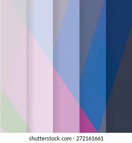 Colorful background made of various stripes. Design template for business brochures, flyers, posters and invitations. Vector