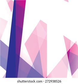 Colorful background made of various stripes. Design template for business brochures, flyers, posters and invitations. Vector