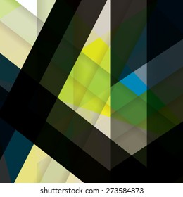 Colorful background made of various stripes. Design template for business brochures, flyers, posters and invitations. Vector
