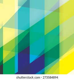 Colorful background made of various stripes. Design template for business brochures, flyers, posters and invitations. Vector