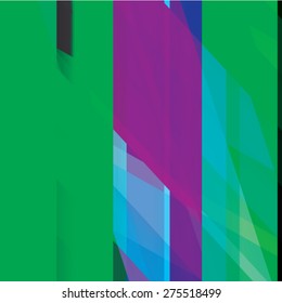 Colorful background made of various stripes. Design template for business brochures, flyers, posters and invitations. Vector