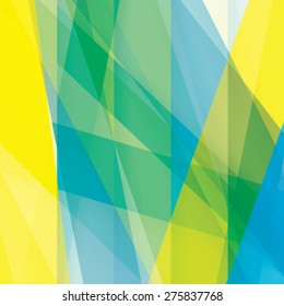 Colorful background made of various stripes. Design template for business brochures, flyers, posters and invitations. Vector