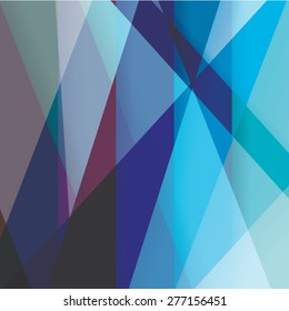 Colorful background made of various stripes. Design template for business brochures, flyers, posters and invitations. Vector