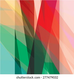 Colorful background made of various stripes. Design template for business brochures, flayers, posters and invitations. Vector