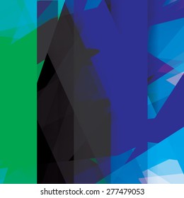 Colorful background made of various stripes. Design template for business brochures, flayers, posters and invitations. Vector
