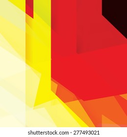 Colorful background made of various stripes. Design template for business brochures, flyers, posters and invitations. Vector