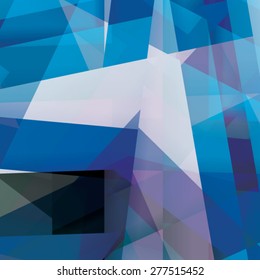 Colorful background made of various stripes. Design template for business brochures, flyers, posters and invitations. Vector