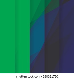 Colorful background made of various stripes. Design template for business brochures, flyers, posters and invitations. Vector