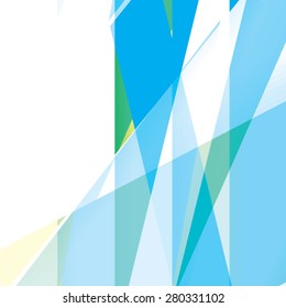 Colorful background made of various stripes. Design template for business brochures, flyers, posters and invitations. Vector