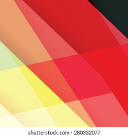 Colorful background made of various stripes. Design template for business brochures, flyers, posters and invitations. Vector