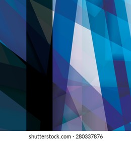 Colorful background made of various stripes. Design template for business brochures, flyers, posters and invitations. Vector