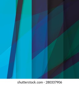 Colorful background made of various stripes. Design template for business brochures, flyers, posters and invitations. Vector