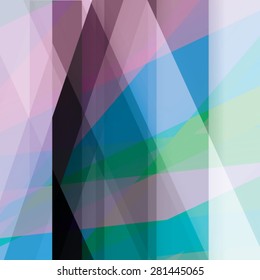 Colorful background made of various stripes. Design template for business brochures, flyers, posters and invitations. Vector