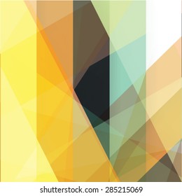Colorful background made of various stripes. Design template for business brochures, flyers, posters and invitations. Vector