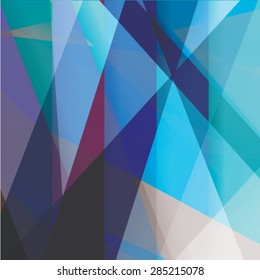 Colorful background made of various stripes. Design template for business brochures, flyers, posters and invitations. Vector
