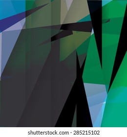 Colorful background made of various stripes. Design template for business brochures, flyers, posters and invitations. Vector