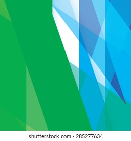 Colorful background made of various stripes. Design template for business brochures, flyers, posters and invitations. Vector