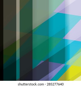 Colorful background made of various stripes. Design template for business brochures, flyers, posters and invitations. Vector