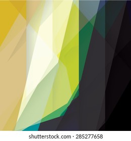 Colorful background made of various stripes. Design template for business brochures, flyers, posters and invitations. Vector