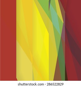 Colorful background made of various stripes. Design template for business brochures, flyers, posters and invitations. Vector